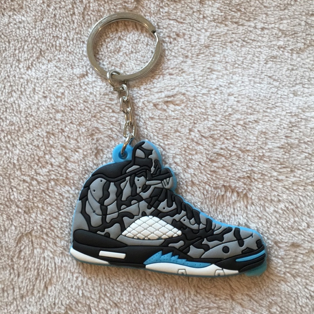 Jordan 5 Sneaker Keychain NWT